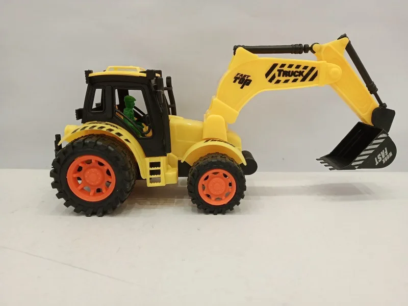 

Square Stall Hot Selling Model Inertia Engineering Vehicle CHILDREN'S Toy Excavator Boy Model Toy Car