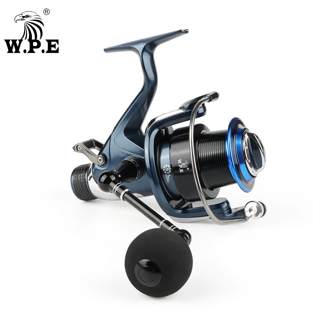 

W.P.E KFT Fishing Reel 4000/5000/6000 Spinning Fishing Reel High Speed 5.2:1 Gear Ratio 5+1 Ball Bearings Fishing Tackle Pesca