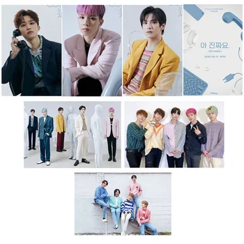 

15Pcs/Set KPOP N.Flying New Album Photo Card PVC Card Sticker Self Made Card Sticker For Fans Collection