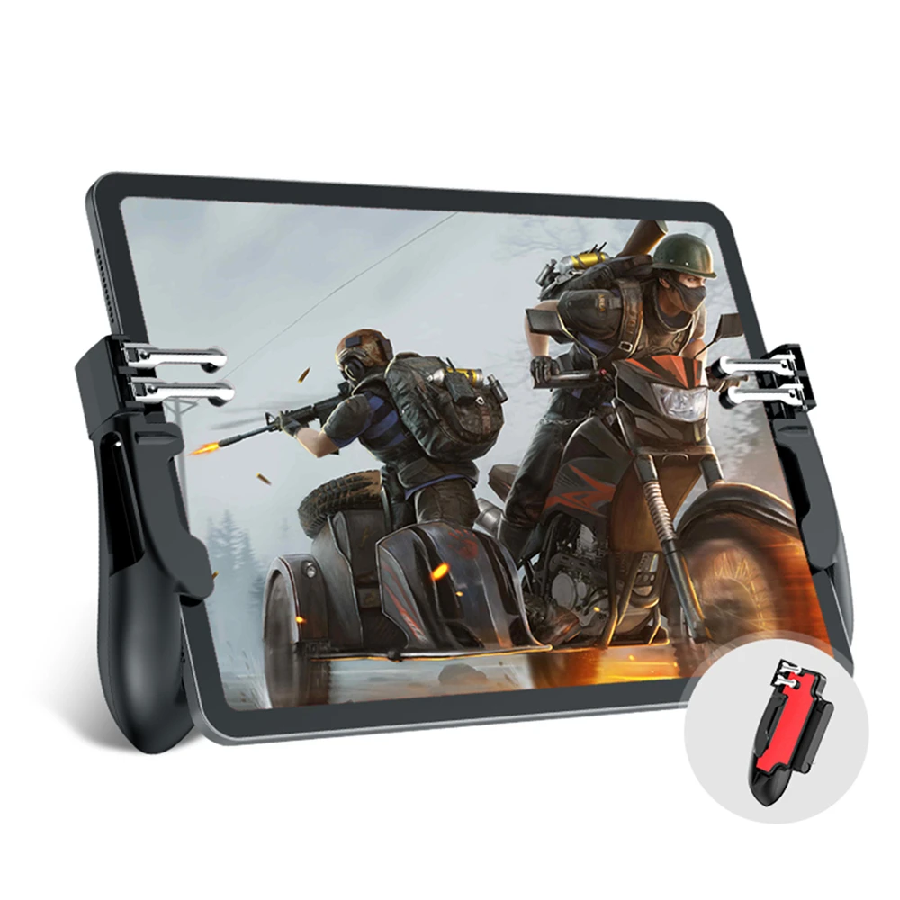  Six Finger Gamepad Controller Trigger H11 Metal Button Joypad Controller for PUBG Game Tablet Gamin