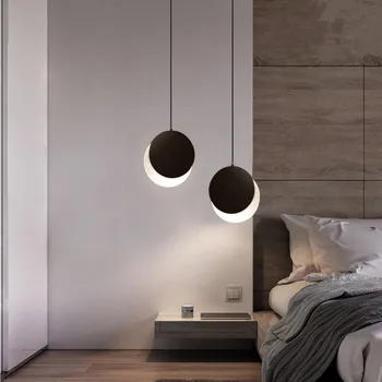 

Nordic Design Rose Gold Glass Ball Pendant Light Creative Design Aisle Living Room Bedside Dinner Decro Led Light Fixtures