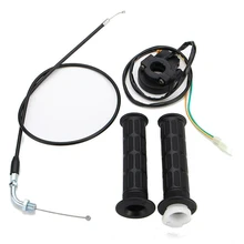 Наружная рукоятка для фитнеса, портативный выключатель двигателя, запчасти для мотоциклов, моторизованный Дроссельный регулятор для велосипеда, набор кабелей, прочный