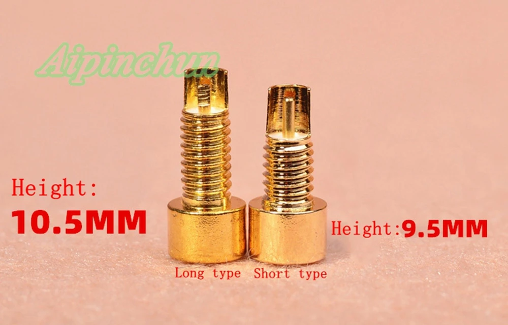 2 шт. DIY MMCX разъем для наушников гнездо крепление паяльные иглы позолоченные