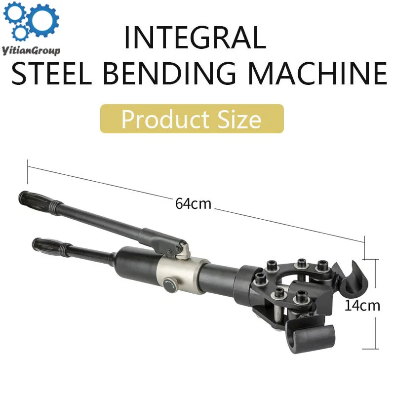 

Manual hydraulic steel bending machine electric handhold rebar round steel handhold bending machine bending hoop small