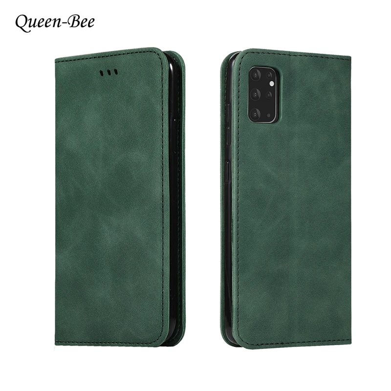 Skin feel Plain Leather Case For Samsung A8 Plus A7 A9 2018 Wallet Magnetic Stand Cover Galaxy J4 J6 Prime | Мобильные телефоны и
