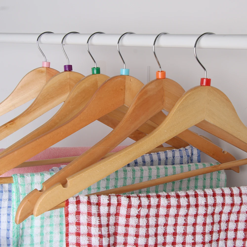 100PCS/pack DIY Clothing Size Dividers Round Hangers Closet Dividers for Clothes Stores or Home White Blank Dividers