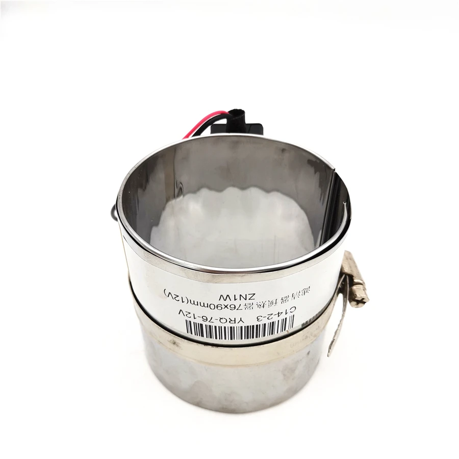 12V 76x90mm Electric heating ring heater For Car Diesel Pump Oil Filter Air Parking Heater Truck Bus Caravan Boat