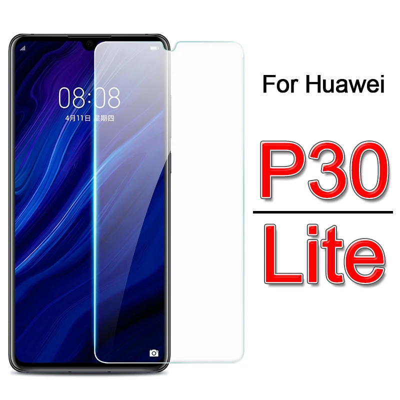 

P30lite Protective Glass on For Huawei P 30 Light Lite Screen Protector HuaweiP30 30P 30Lite p30glass Tempered Glas Armored Film
