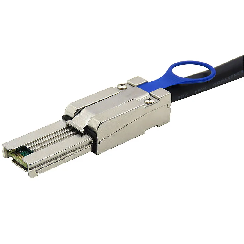 Mini Sas 26Pin(Sff-8088) Male To 4 Sata 7Pin Female Cable, Mini Sas Host/контроллер To 4 Sata Target/Backplane, 1 м