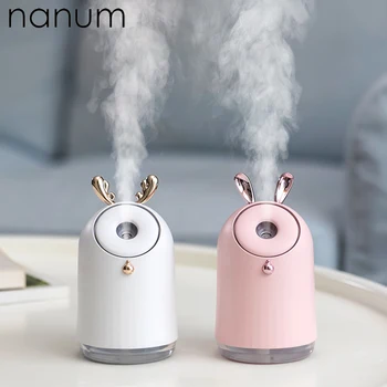 

Creative Car Essential Oil Diffuser Mini Ultrasonic Jingle Humidifier LED Light USB Aromatherapy Fogger Car Air Freshener