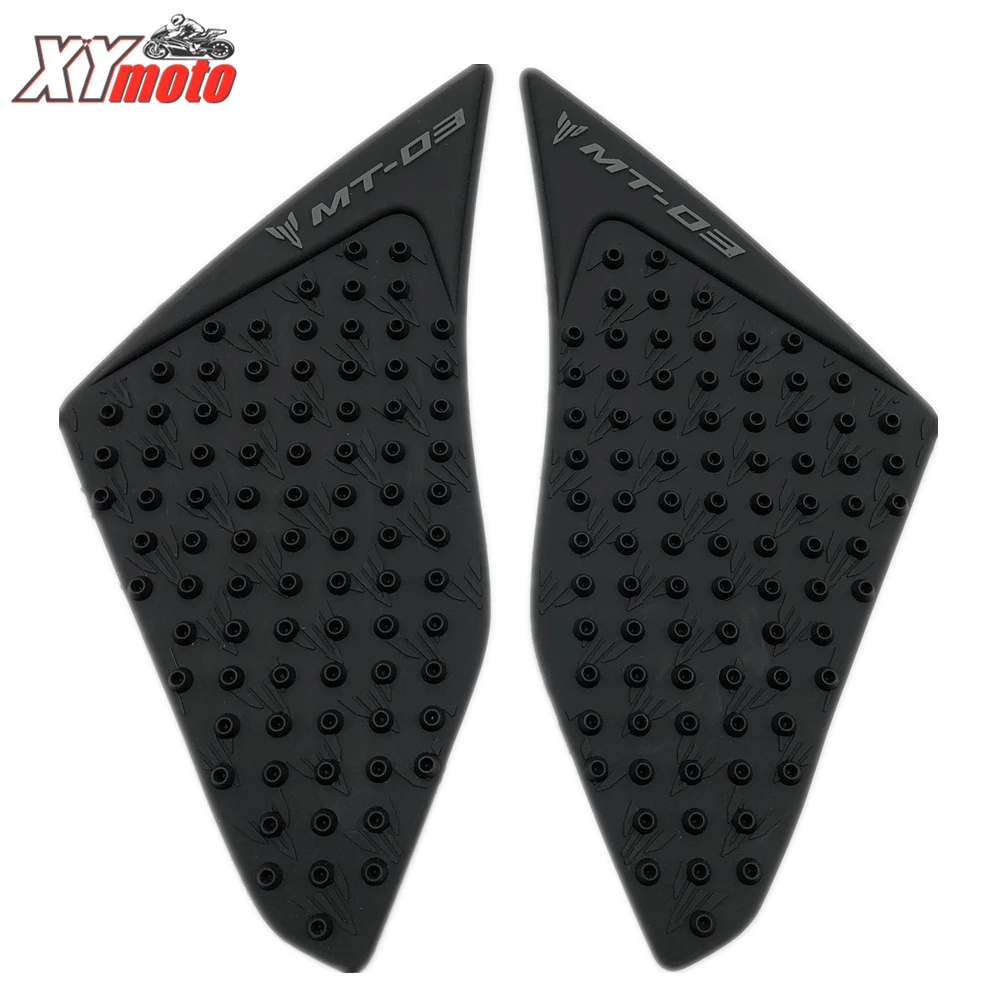 

Motorcycle Tank Pad Sticker For Yamaka MT-03 Anti slip Tank Pad MT03 MT 03 2015 2016 Gas Knee Grip Traction Side 3M Decal