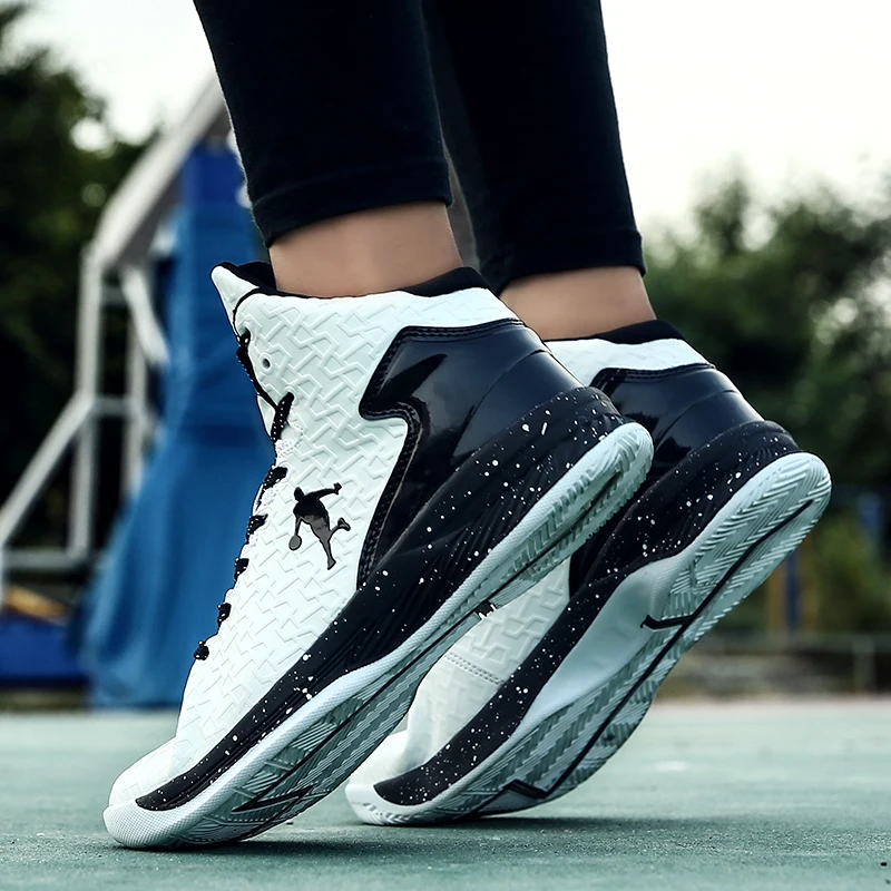 Высокие кроссовки для мужчин Jordan; Баскетбольная обувь; дышащая женская обувь; Basket Femme; коллекция года; спортивная обувь; Uptempo; ботильоны; Мужская обувь карри