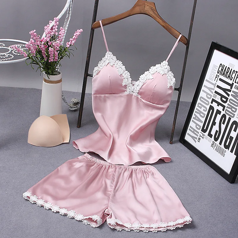 Весна стиль чувство шелка Пижамный костюм AliExpress EBay