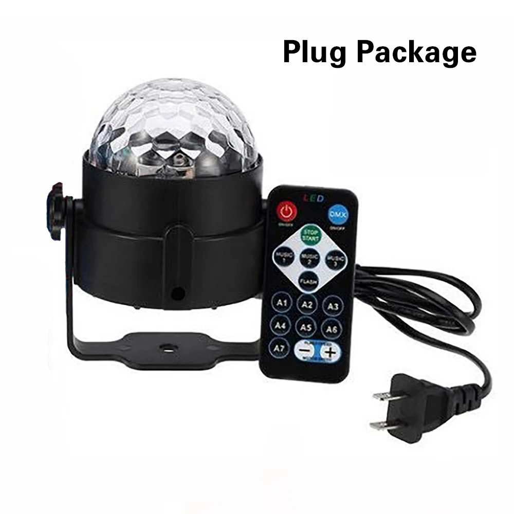 Magic Rotating Ball Stage Lights  plug (9)