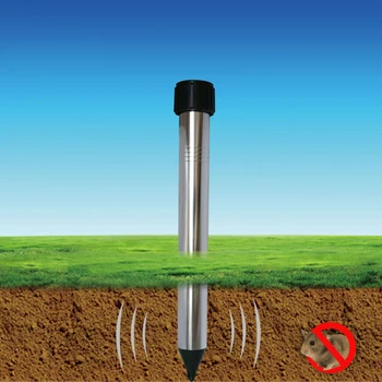 

400HZ Ultrasonic Outdoor Ground Rodent Mole Repeller Outdoor Yard Lawn Garden Pest Control Electronic Protection Device