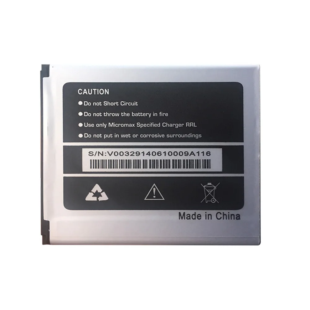 1 шт. новые Батарея Для micromax s9111 A92 A106 A114 A115 A116 A117 A210 S9101 Q340 Q338 телефон Батарея аккумулятор 2000 мАч