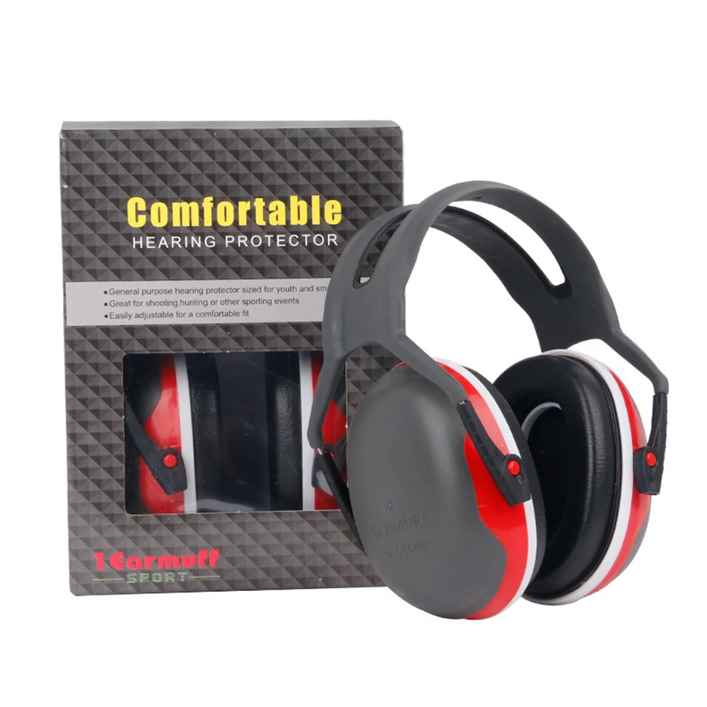 

21dB Over-the-Head Ear Muff Noise Protection Woodworking Hearing Protector for Construction Manufacturing Maintenance Automotive