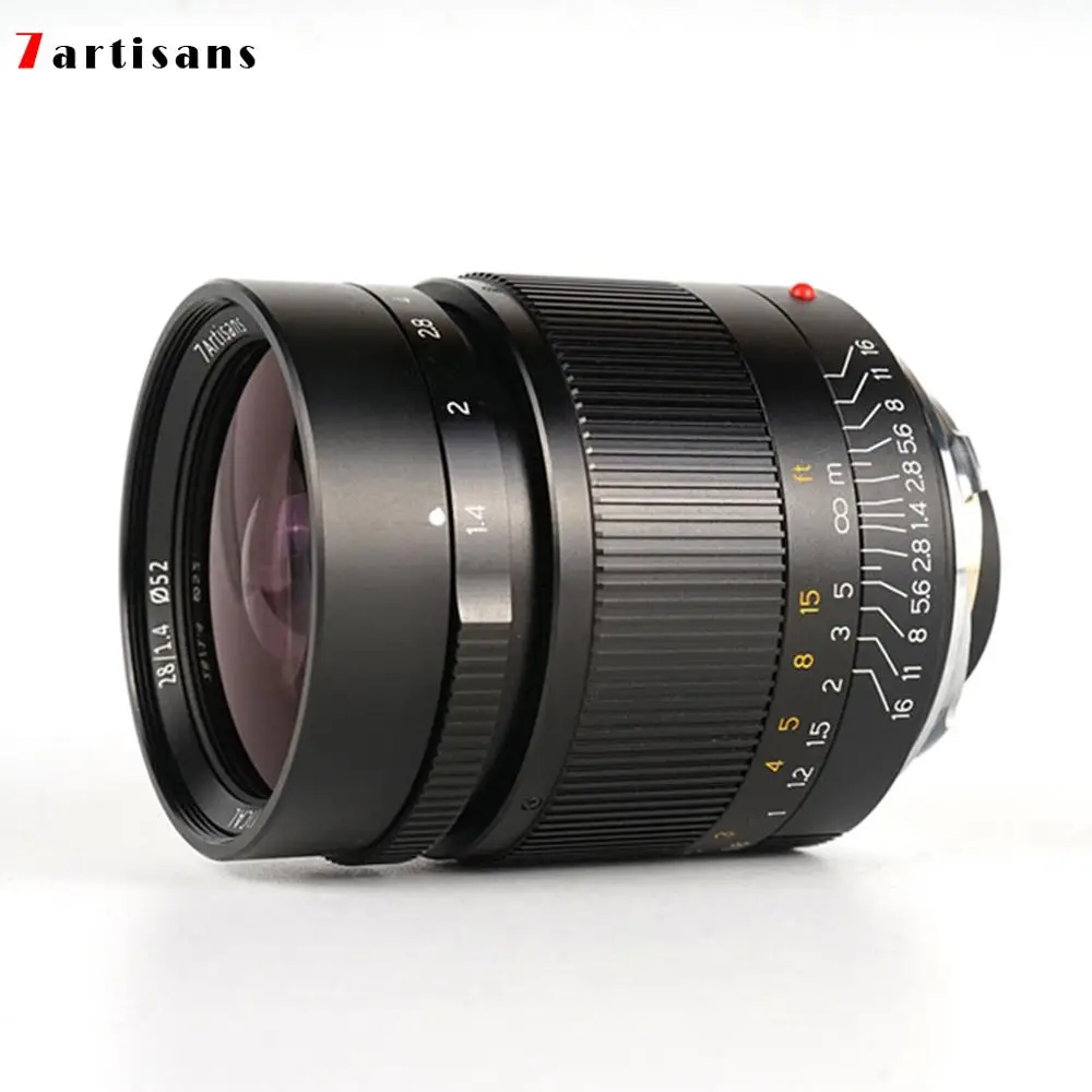7 artisans 28mm F1.4 Large Aperture paraxial M