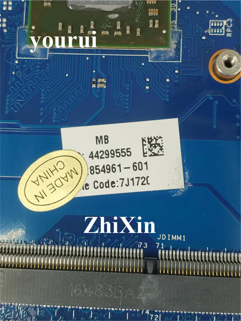 854961-601 854961-501 LA-D711P для ноутбука hp A8 cpu 15-BA 15-AY 15-BA021CY 255 G5 материнская плата для ноутбука полностью протестирована