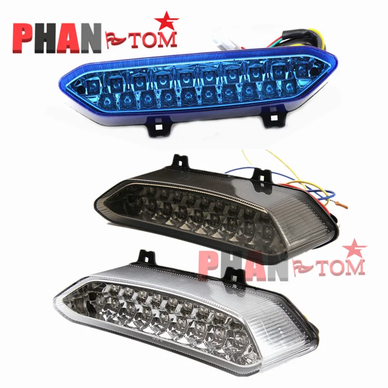 Details about / Clear Led Brake Tail Light Integrated Turn Signal For Yamaha 2002-2003 R1
