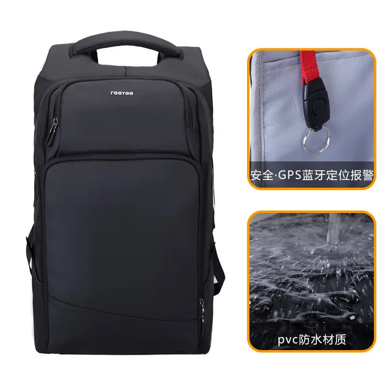 

2018 Features Men Backpack Fashion Glorious Backpack USB Science And Technology Backpack Men's Briefcase