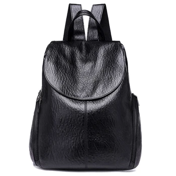 

ABDB-Fashion Women Backpack PU Leather Backpack Backpack Women Women Bags