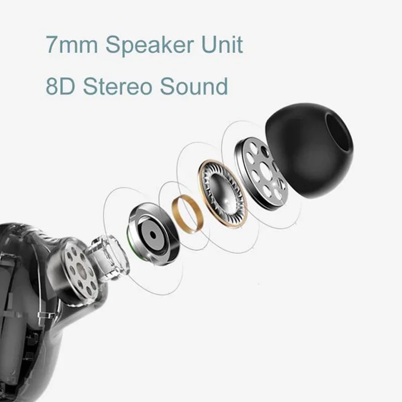 Wireless Bluetooth V5 0 Earbuds w LED display Charging Case for Xiaomi iPhone Samsung Sony etc Android Phones Handsfree Earphone
