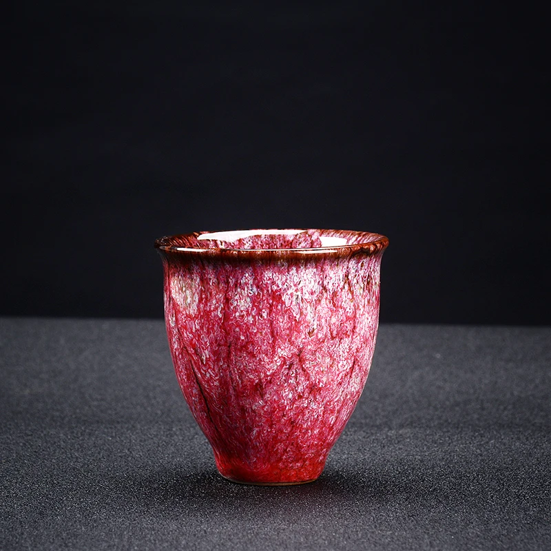 Китайская чашка для чая японская Пуэр Улун кунг-фу teaware маленькая Одиночная керамическая чашка красочные 2 шт чайный набор, чашки - Цвет: 11
