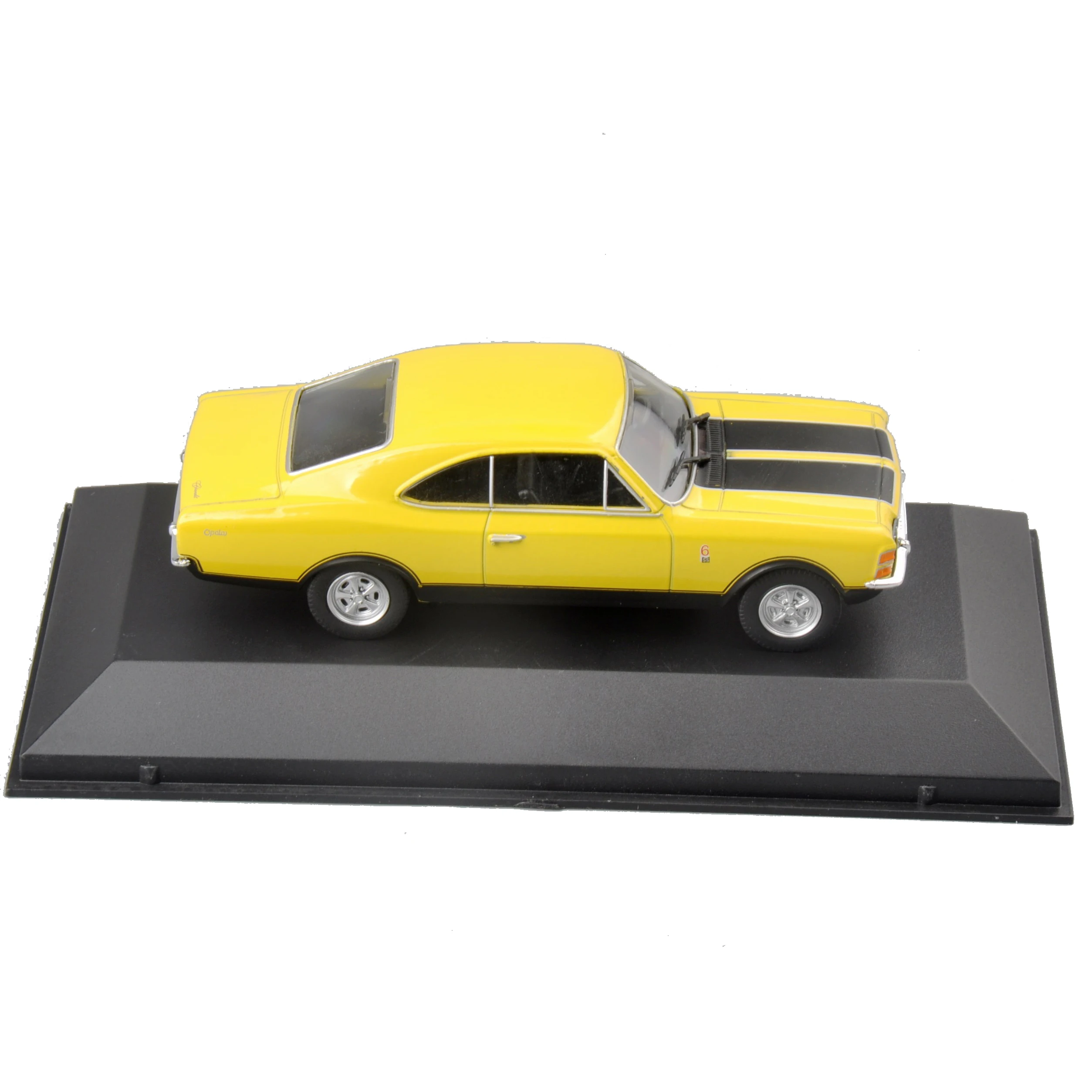 Модель классического автомобиля Atlas 1:43 желтая модель Chevrolet Opala SS 1976 литые