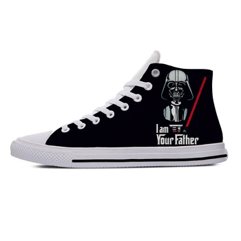 

I am your father Star Wars Darth Vader Hot Funny Casual Canvas Shoes High Top Lightweight Breathable 3D Print Men women Sneakers