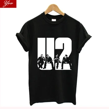 

U2 rock bnd T Shirt Women loose summer Tshirt women Cotton cool streetwear tee shirt homme vintage hip hop hipster women clothes