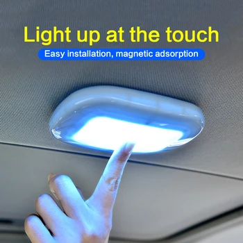 

New Car Reading Light Modified Led Night Light Trunk Light Car Ceiling LED Lighting Square Dome Vehicle Indoor Ceiling Lamp