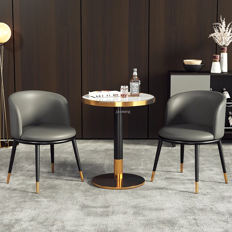 Nordic Dining Chair FOR Room Home Furniture Backrest Comfortable Leisure Modern Minimalist Luxury Makeup |