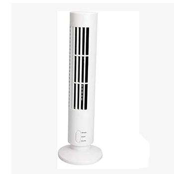 

USB Leafless Small Fan Tower Electric Fan Vertical Air Conditioner Fan Tower Fan