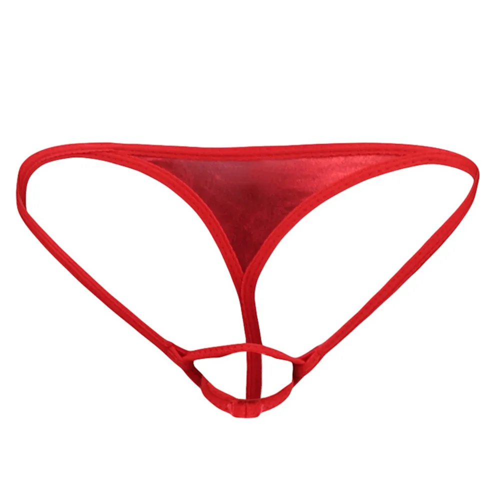

Mens Micro G-string Briefs Jockstraps Bikini Underwear Penis Hole T-back Thong Micro G-string String Briefs Bikini Underwear