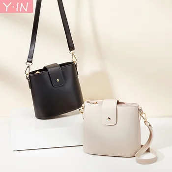 

Autumn 2019 Single Room Slant Straddle Bag Multiple Fashionable Large Capacity Pu Women's Bags