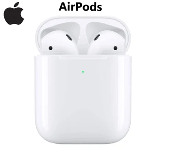 

Apple Airpods with Wireless Charging Case 2nd Generation Earphones Original Bluetooth Headphones for iPhone 7 8 11 XR Plus iPad