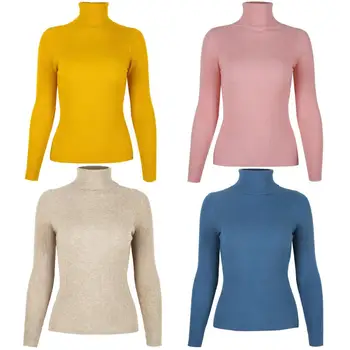 

High quality solid color women's bottom blouse Chunqiu Women's street wear comfortable top street photography