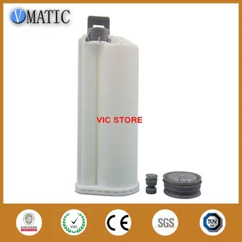 

Free Shipping 2 Sets Two Component Cartridge 10:1 For 50ml 50cc Dispensing Gun Cartridge