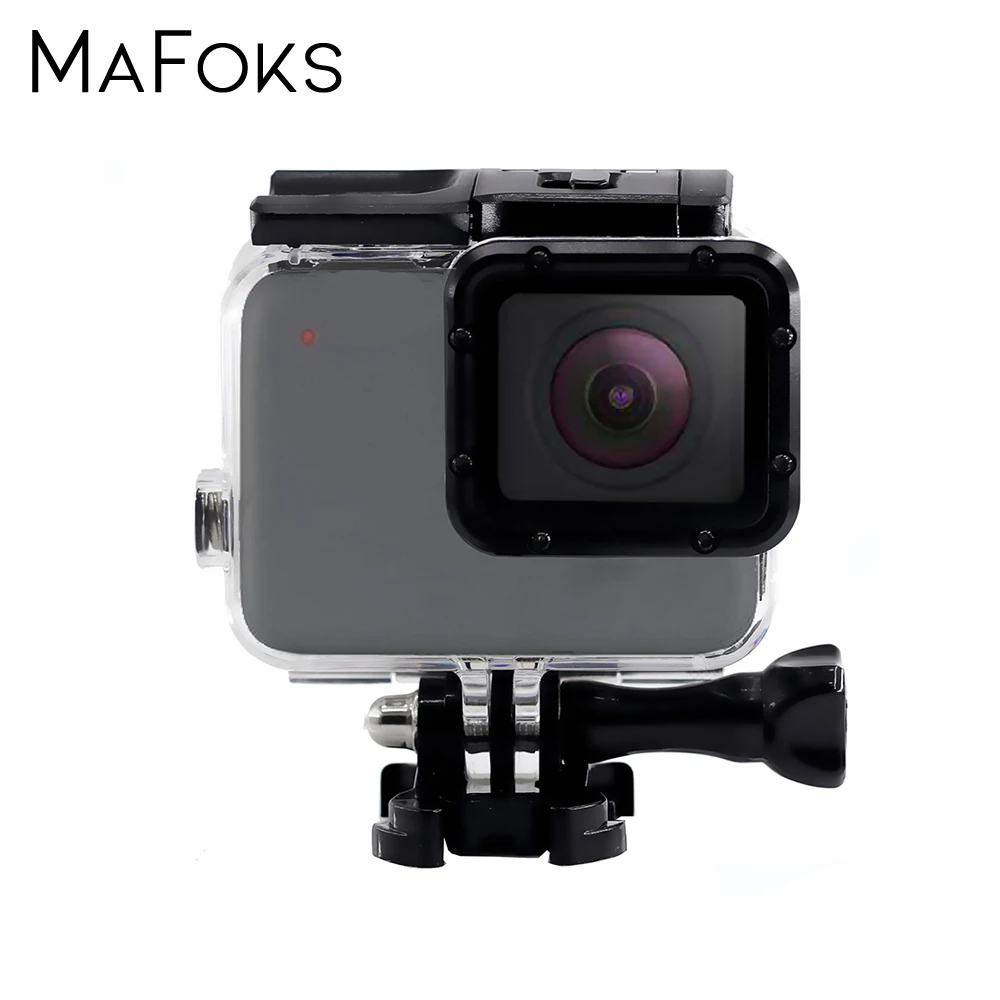 Водонепроницаемый Чехол 45 м для Gopro Hero 7 белый и серебристый корпус подводной