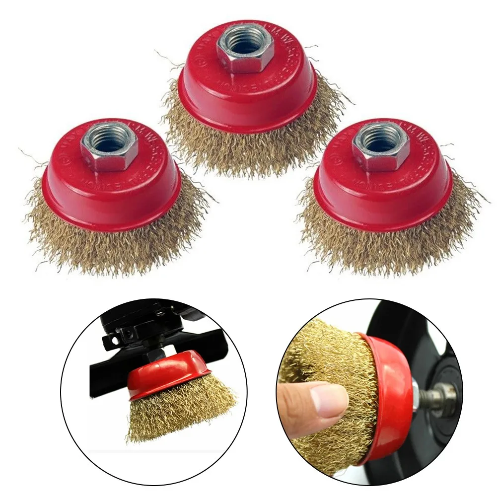 Полировка металлической проволоки кисти для удаления краски мастерская