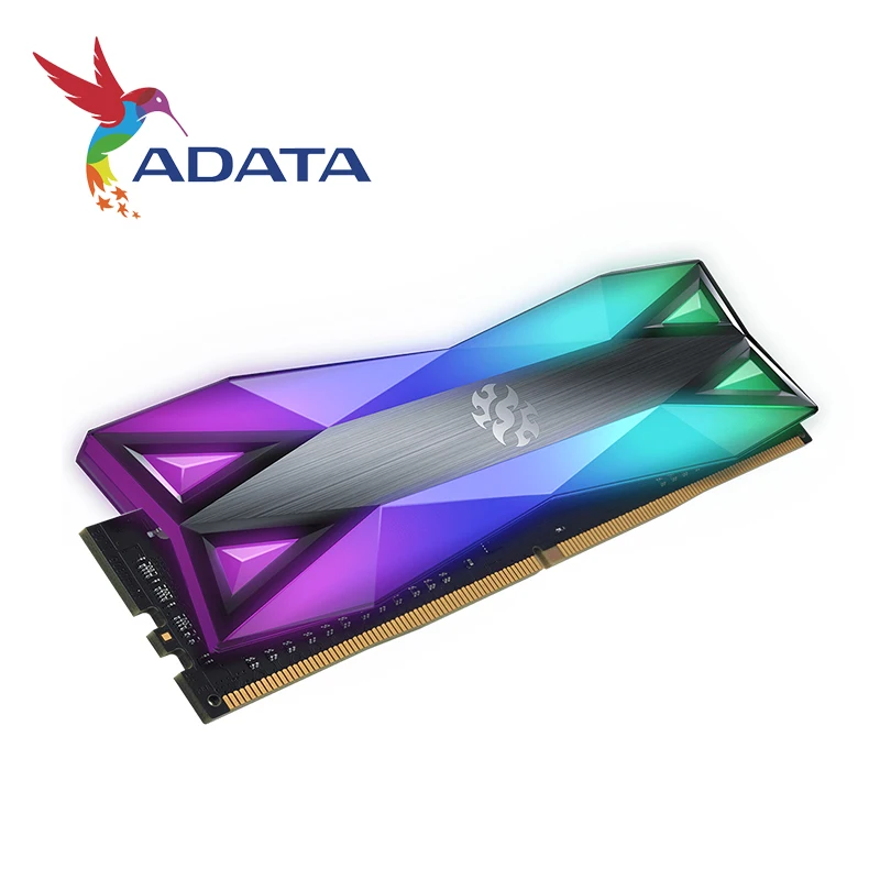 

ADATA XPG D60 RGB PC Desktop Memory RAM Memoria Module 8GB16GB 2X8GB DDR4 PC4 3200Mhz 3000MHZ 2666MHZ DIMM 2666 3000 3600 MHZ