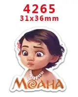 4265 30 шт плоское украшение из смолы принцесса Смола pr 2247 - Цвет: 4265