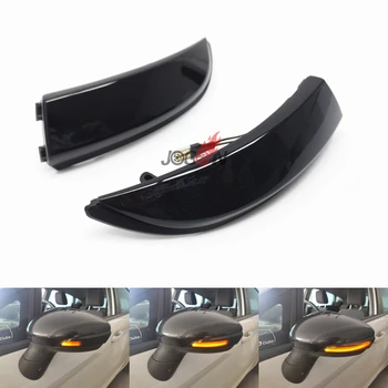 

LED Dynamic Turn Signal Light Side Mirror Sequential Indicator Blinker Lamp For Ford Fiesta MK6 VI /UK MK7 2008-17 B-Max 2012-17