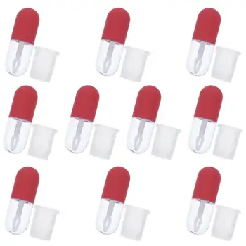 

10Pcs DIY Portable Refillable Lip Balm Bottles Lip Gloss Tube Lipstick Tube Lip Gloss Bottles for Women Girls