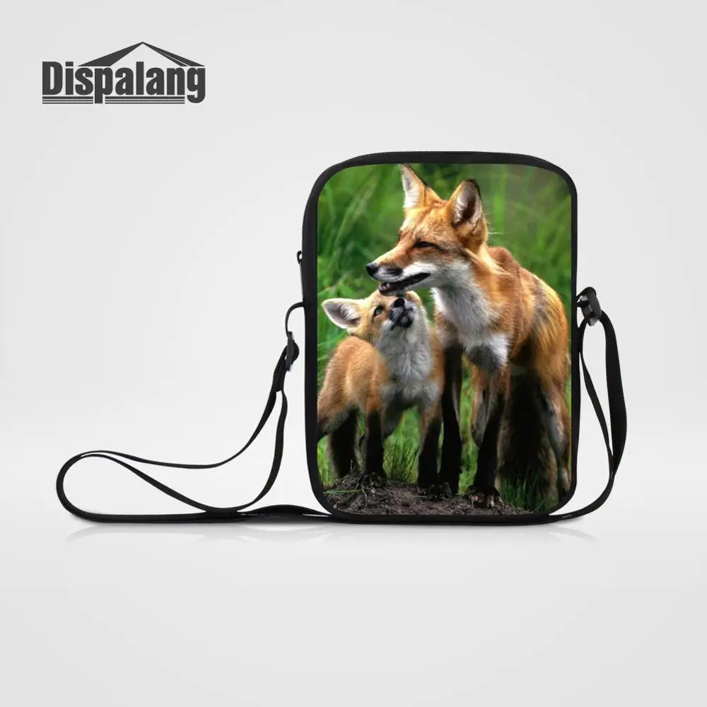 Bag10 Брендовые сумки, сумки для мальчиков-подростков, крутые животные, единорог, лошадь, лиса, волк, Мужская мини сумка-мессенджер, мужские сумки через плечо, школьные сумки - Цвет: Bag10