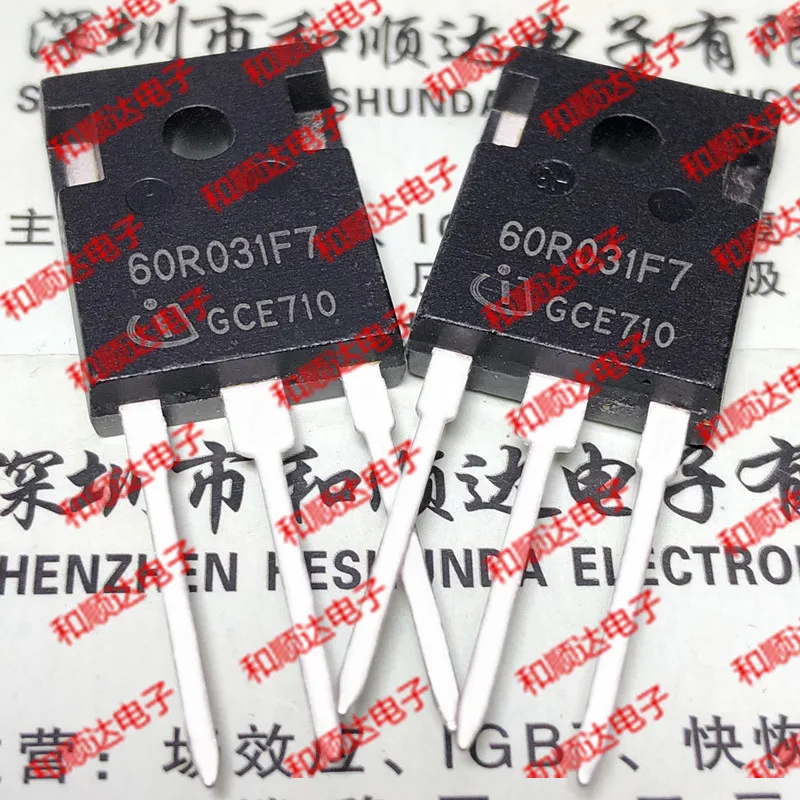 10 шт./лот 60R031F7 IPW60R031CFD7 новые имеющиеся в 247 650V 277A