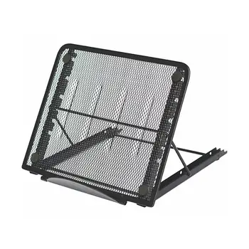 

Laptop Notebook Foldable Cooling Stand Portable Adjustable Ventilated Mesh Book Stand Laptop Metal Stand R5P4