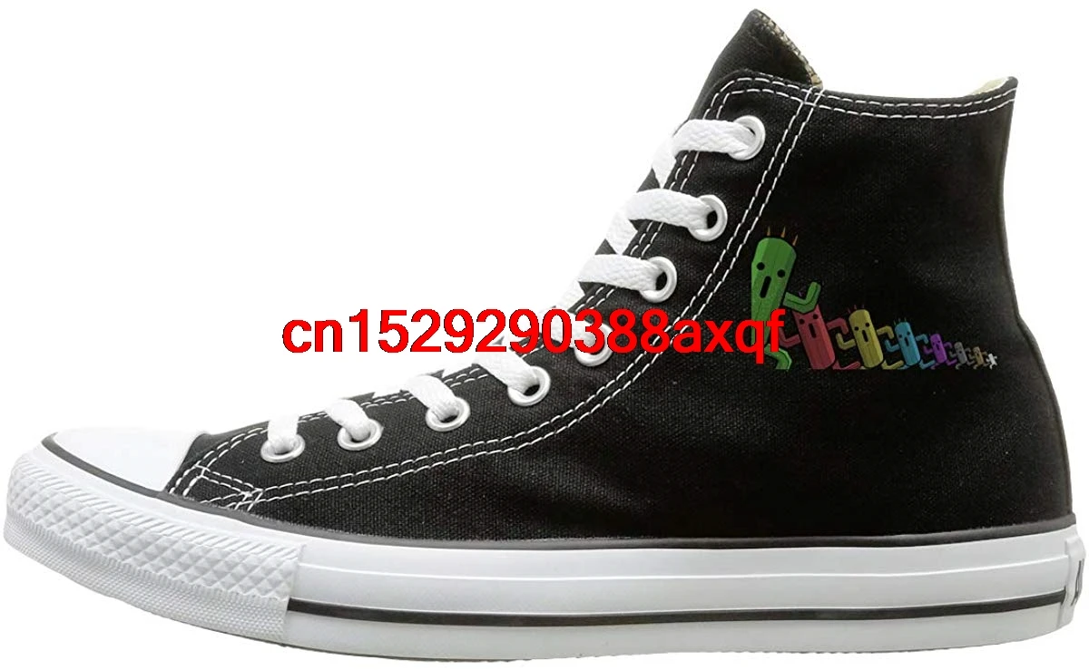 

Canvas Shoes Fantasy Cactus Fashion High Top Lace Ups Canvas Sneakers For Men's Women's