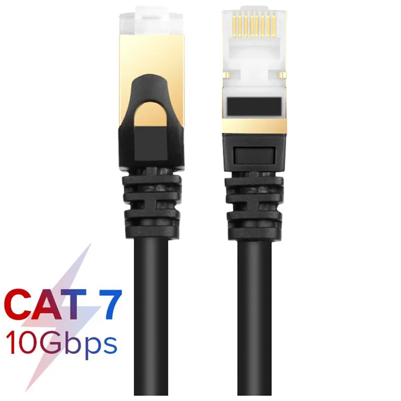 Ethernet-кабель Cat7 RJ45 Lan SSTP сетевой Интернет-кабель 5 м 10 20 30 Соединительный шнур